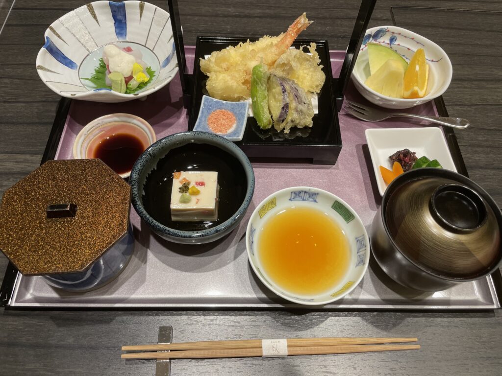 日本料理　ぎん　天麩羅御膳
