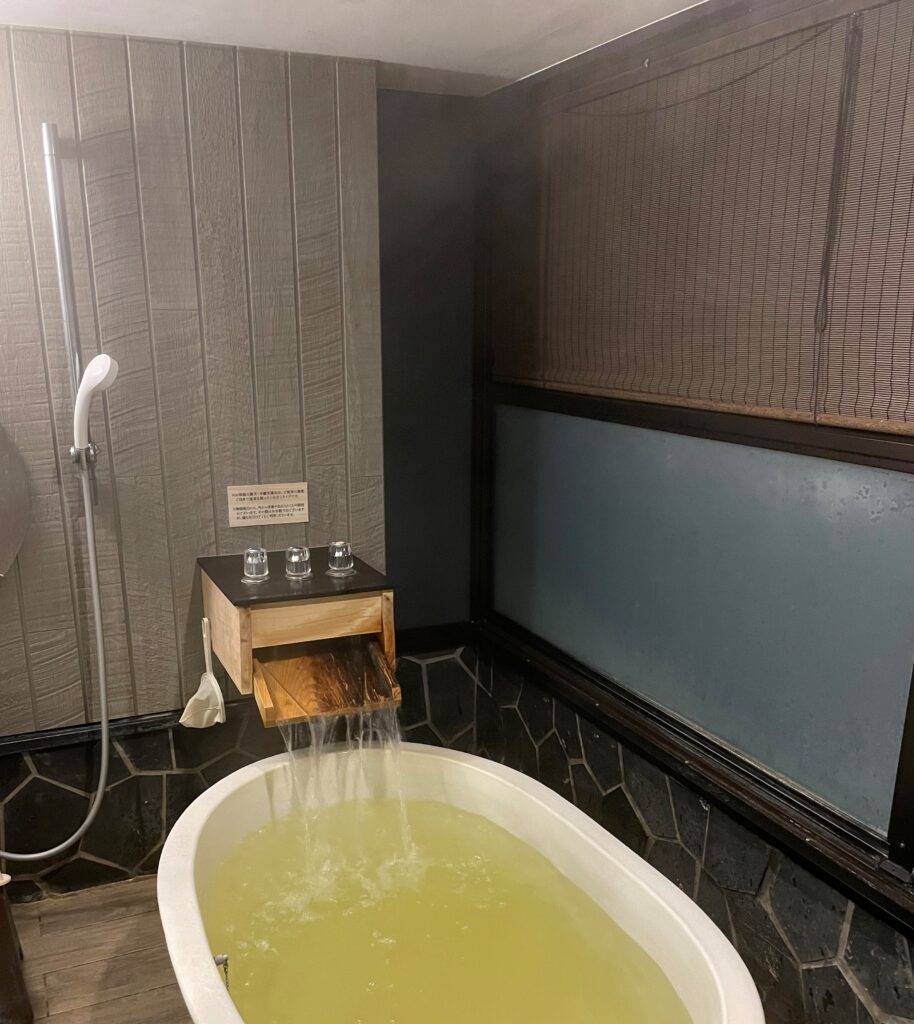  軽井沢１１３０　テラス露天風呂